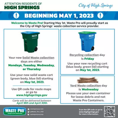 Garbage Info Flyer