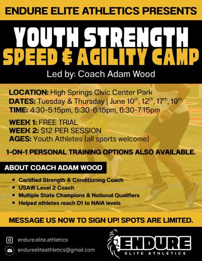 Strength, Speed and Agility