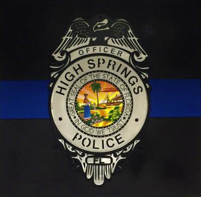 Police Badge Wall Mural